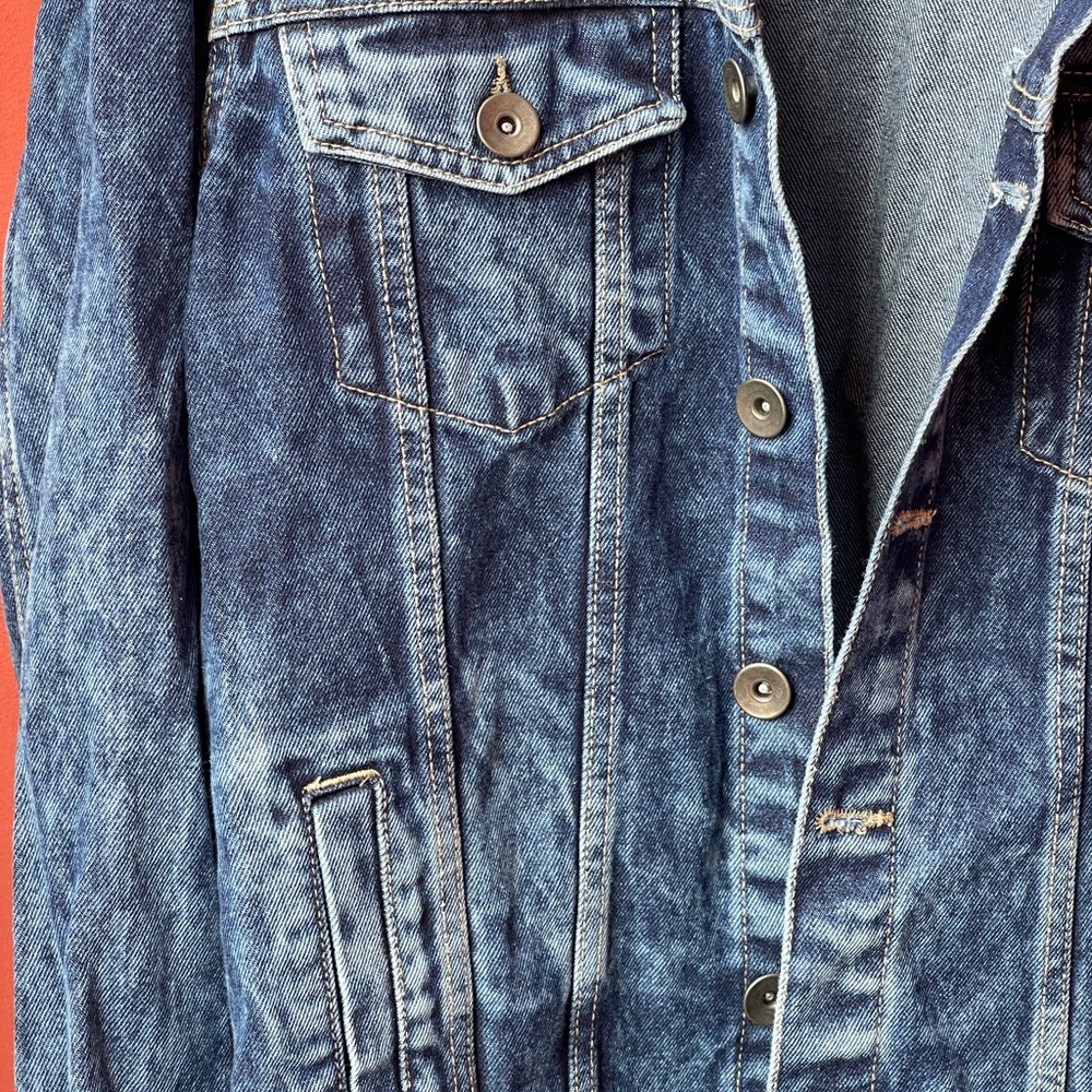Denim mens jacket - Picture 4 of 5